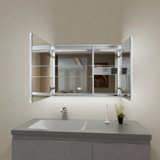 Зеркальный шкаф ESBANO с подсветкой ES-3810D 100х70