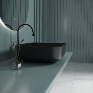 Раковина накладная ESBANO ERCINA-N черная матовая