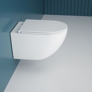Унитаз подвесной ESBANO FORTEX-53T белый глянцевый