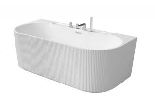 Акриловая ванна Esbano Aruba-SM 170*80 со смесителем белая
