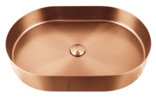 Раковина AltroBagno Eterno 001027 RaSp из нержавеющей стали медь матовая Раковина AltroBagno Eterno 001027 RaSp из нержавеющей стали медь матовая
