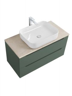 База под раковину BelBagno подвесная с двумя выкатными ящиками, с доводчиками, 1000x455x500, ETNA-1000-2C-SO-VO Еловый Матовый