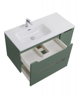 База под раковину BelBagno подвесная с двумя выкат. ящ. и одной распаш. дверцей, левосторонн. 1200x455x500, ETNA-1200-2C-1A-SO-VO-R еловый матовый