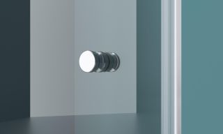 Душевая дверь BelBagno ETNA-B-12-60/60-C-Cr хром