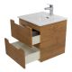 База под раковину BelBagno подвесная с двумя выкатными ящиками, с доводчиками, Rovere Nature, 500x460x500, ETNA-500-2C-SO-RN дуб натуральный