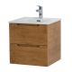 База под раковину BelBagno подвесная с двумя выкатными ящиками, с доводчиками, Rovere Nature, 500x460x500, ETNA-500-2C-SO-RN дуб натуральный