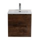 База под раковину BelBagno подвесная с двумя выкатными ящиками, с доводчиками, Rovere Moro, 500x460x500, ETNA-500-2C-SO-RW дуб темный