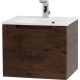 База под раковину BelBagno подвесная с одним выкатным ящиком, Rovere Moro, 596x460x400, ETNA-600-1C-SO-RW-P дуб темный