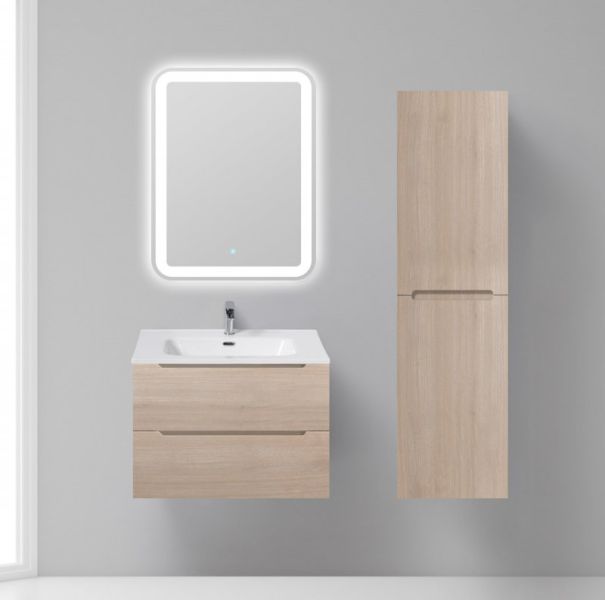 Тумба под раковину BelBagno подвесная 70x50см Rovere Grigio ETNA-700-2C-SO-RG-P