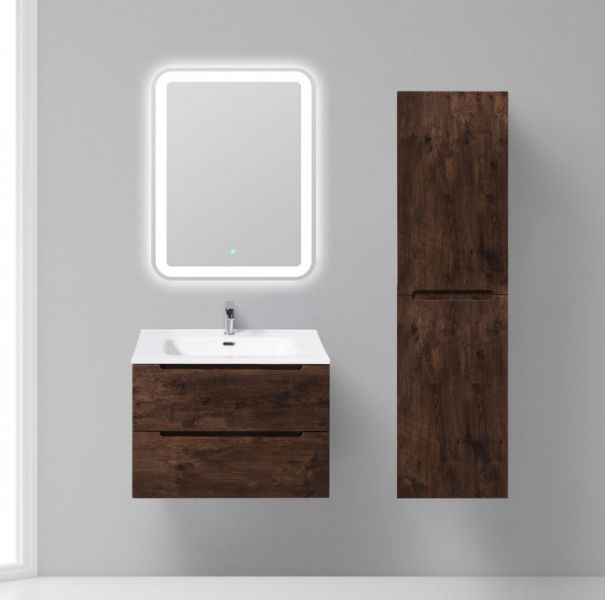 Тумба под раковину BelBagno подвесная 70x50см Rovere Moro ETNA-700-2C-SO-RW-P