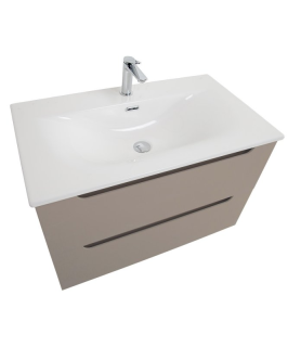 База под раковину BelBagno подвесная с двумя выкатными ящиками, с доводчиками, 800x455x500, ETNA-800-2C-SO-CO бежевый матовый