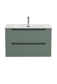 База под раковину BelBagno подвесная с двумя выкатными ящиками, с доводчиками, 800x455x500, ETNA-800-2C-SO-VO еловый матовый