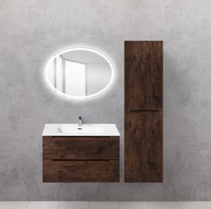 Зеркало BelBagno с LED-подсветкой и кнопочным управлением SPC-VST-600-800-LED-BTN