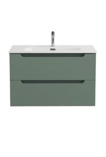 База под раковину BelBagno подвесная с двумя выкатными ящиками, с доводчиками, 900x455x500, ETNA-900-2C-SO-VO еловый матовый