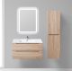Тумба под раковину BelBagno подвесная 90x50см Rovere Bianco ETNA-900-2C-SO-WO-P