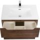 База под раковину BelBagno подвесная с двумя выкатными ящиками, с доводчиками, Rovere Moro, 800x455x600, ETNA-H60-800-2C-SO-RW-P дуб темный