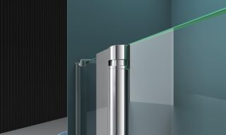 Душевая дверь BelBagno ETNA-B-12-60/60-C-Cr хром