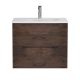 База под раковину BelBagno подвесная с двумя выкатными ящиками, с доводчиками, Rovere Moro, 500x390x500, ETNA39-500/390-2C-SO-RW-P дуб темный