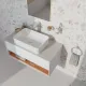 Смеситель для раковины Kerama Marazzi Велато VL.2602.KM.SST брашированная сталь