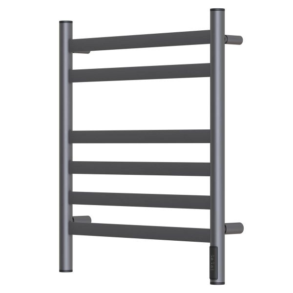 Полотенцесушитель электрический Point Селена PN16856GR П6 500x600 графит премиум