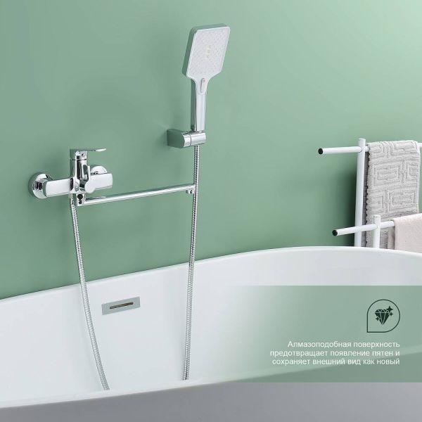 Смеситель для ванны Splenka S06.22 хром