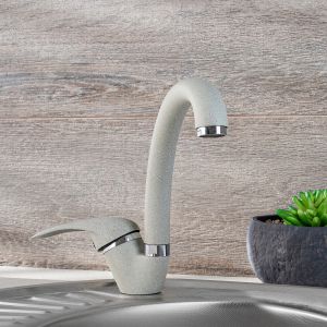 Смеситель для кухни РМС SL135GY-011F серый