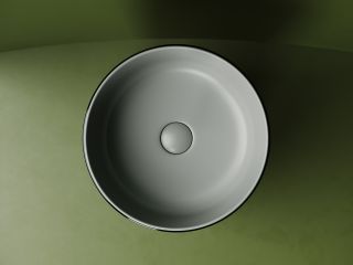 Раковина Ceramicanova Элемент (Element) CN6073MH 36 см антрацит матовый