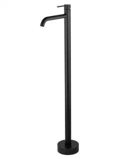 Напольный смеситель для раковины Wonzon & Woghand Stick WW-88649905-MB чёрный матовый