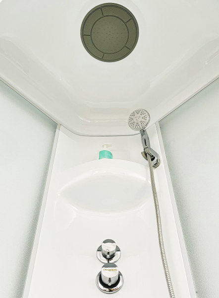 Душевая кабина Royal Bath HK стекло матовое/прозрачное 100x100см RB100HK4-MT
