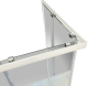 Душевой уголок Royal Bath BP 100x80см левый белый RB8100BP-T-L