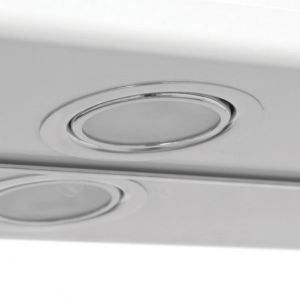 Зеркальный шкаф Style Line ЛС-000010038  "Жасмин 2 500/С", Люкс белый