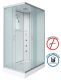 Душевая кабина Niagara NG-43295-14QG с гидромассажем 120x90см серебро/матовое