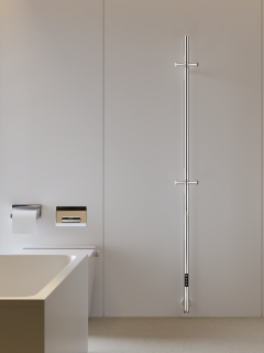 Полотенцесушитель электрический AQUAme AQM3151CR 20x170 см хром