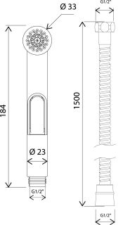 Гигиенический душ Am.pm F0202000 Гигиенический душ Am.pm F0202000