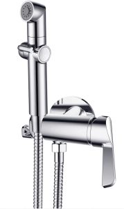 Гигиенический душ со смесителем D&K Rhein.Schiller DA1464501 хром
