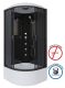 Душевая кабина Niagara NG-6508-14G с гидромассажем 90x90см чёрный/тонированное