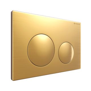 Клавиша смыва Terminus 62K24х16G брашированное золото