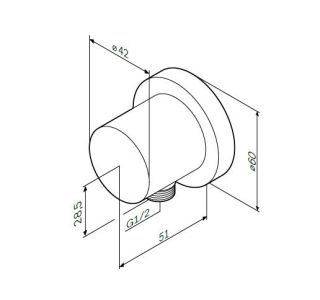 Шланговое подключение Am.pm F0600E00