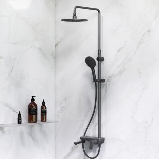 Душевая стойка AM.PM Like F0780722 черная Душевая стойка AM.PM Like F0780722 черная