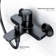 Смеситель для ванны и душа Am.Pm X-Joy TouchReel чёрный матовый F85A10522
