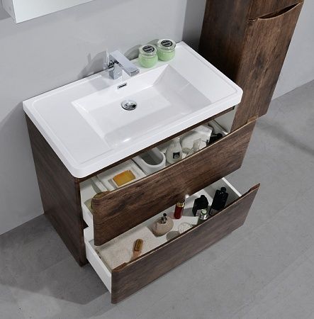 Раковина BelBagno из искусственного мрамора 90см EA-900-LVB