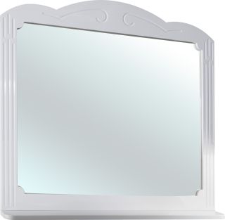 Зеркало Bellezza Кантри 105см белый 00000006175 Зеркало Bellezza Кантри 105см белый 00000006175