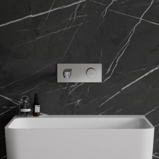 Встраиваемый смеситель для раковины Omnires Contour хром CT8015CR Встраиваемый смеситель для раковины Omnires Contour хром CT8015CR