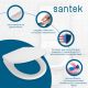 Сиденье Santek Бореаль 1WH302050 быстрое снятие микролифт для напольной чаши