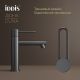 Смеситель для раковины IDDIS Дюна (Duna) DUNGM00i01 графит матовый