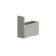 Крючок WHITECROSS Cubo CU2410NIB брашированный никель