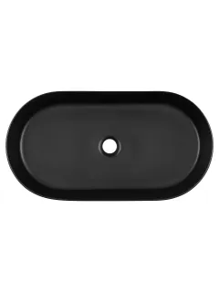 Накладная раковина Wonzon & Woghand Ontario WW-RN41363-MB 65 см чёрный матовый