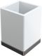 Стакан Boheme Qubic 10961-SGM графит
