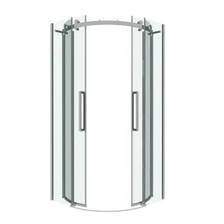 Душевой уголок Grossman Classic 301.K33.04.1010.10.00 100x100 см профиль хром стекло прозрачное
