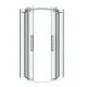 Душевой уголок Grossman Classic 301.K33.04.1010.10.00 100x100 см профиль хром стекло прозрачное